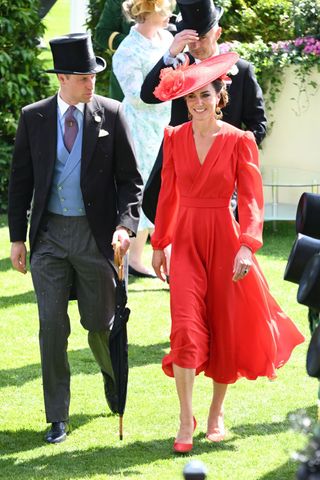 Prince WIlliam and Kate at Ascot 2023 GettyImages-1500968144
