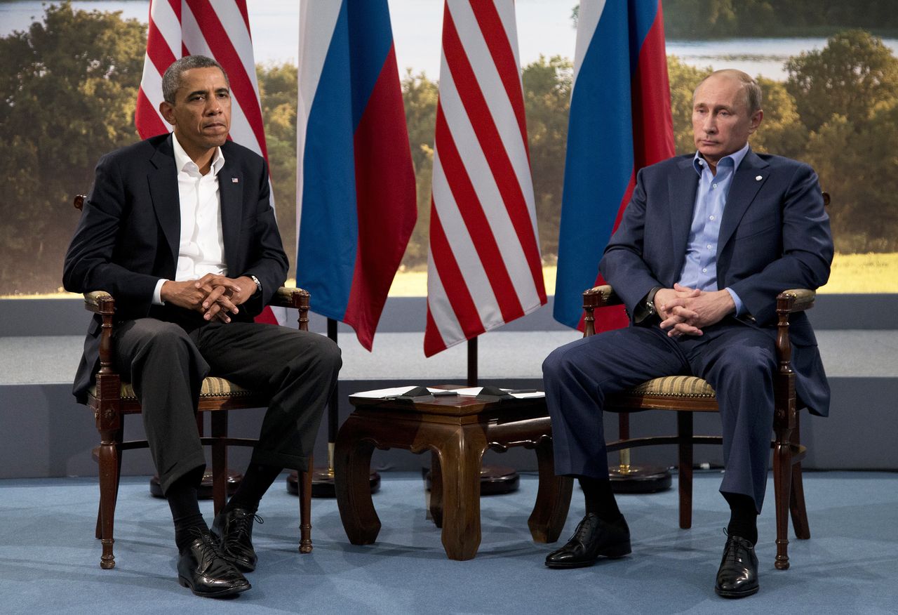 Barack Obama, Vladimir Putin