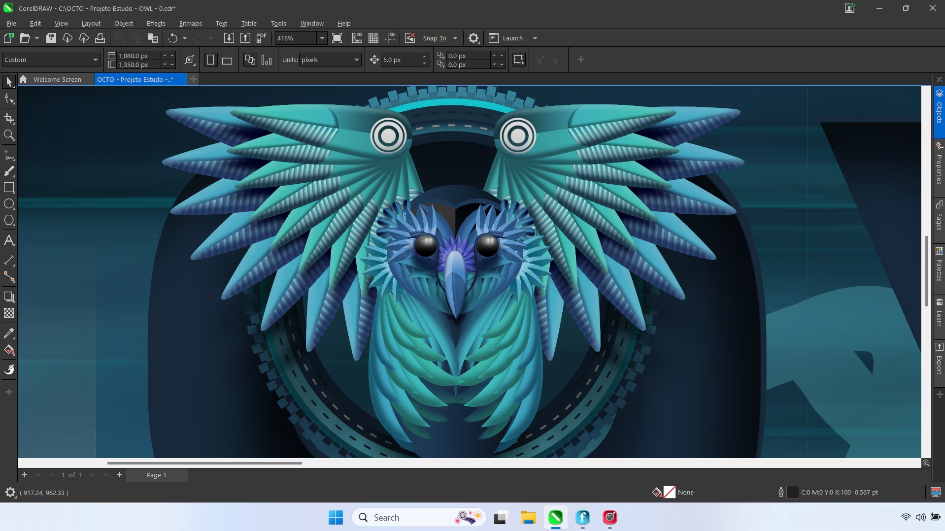 A screenshot showing new tools in CorelDRAW