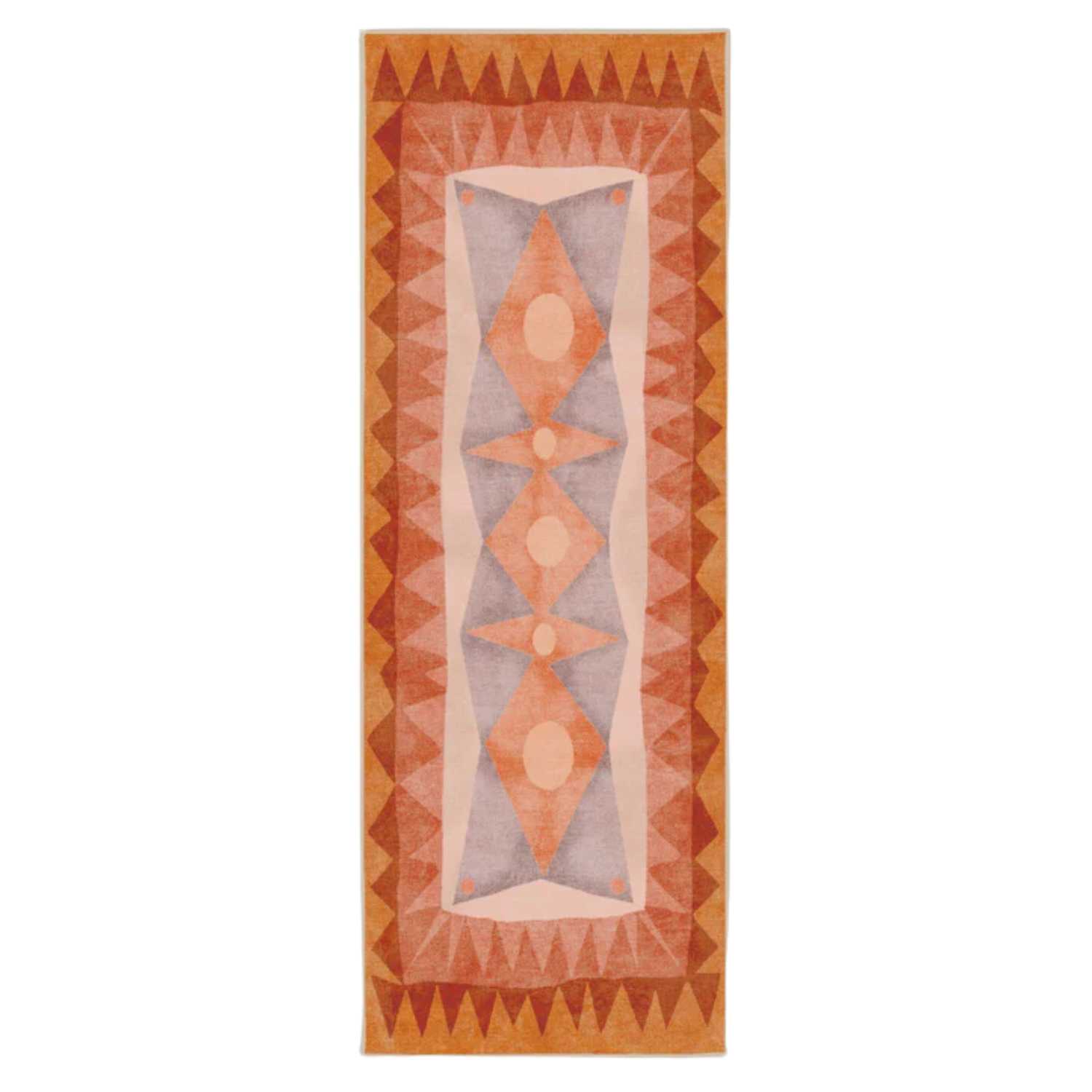 A Justina Blakeney Hilma Sunset Tufted Rug from Ruggable