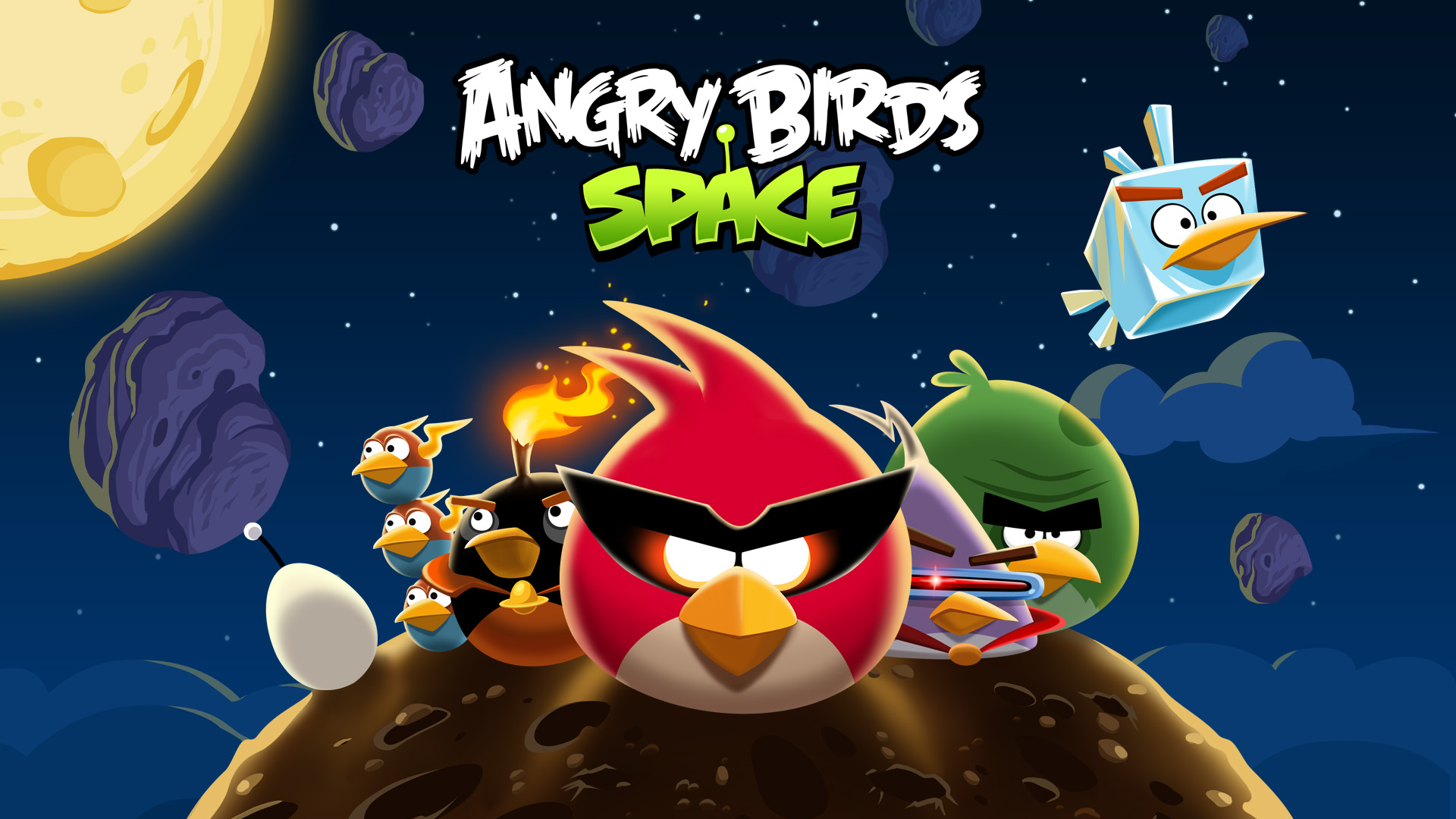 google angry birds space