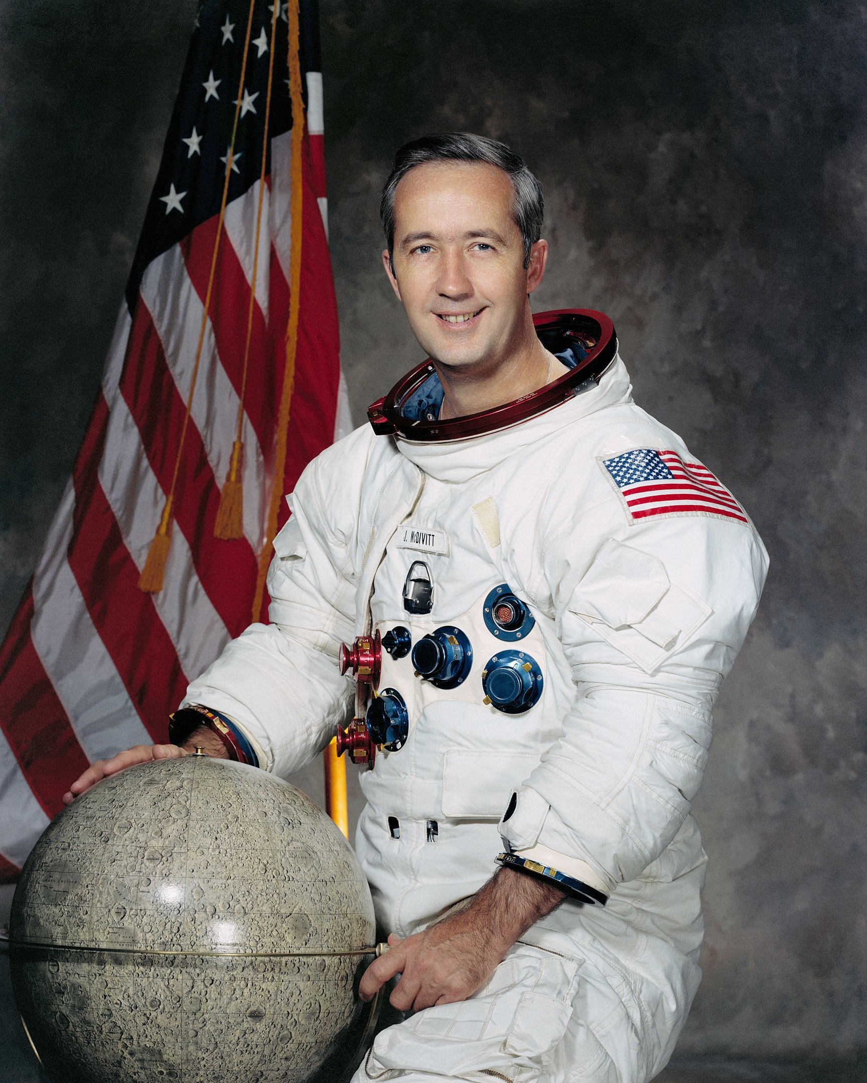 NASA astronaut James A. McDivitt.