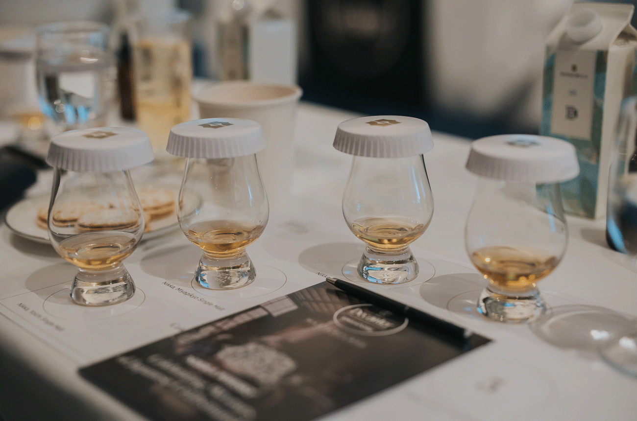Whisky glasses, Nikka Whisky masterclass, DFWE Singapore 2024