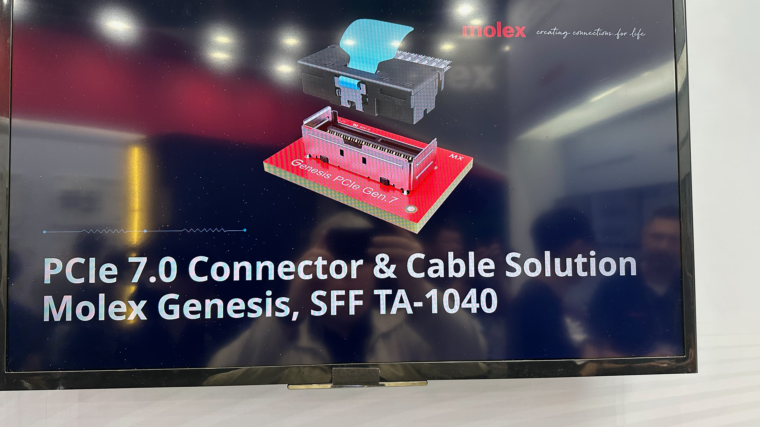 Molex's PCIe 7.0 connectivity