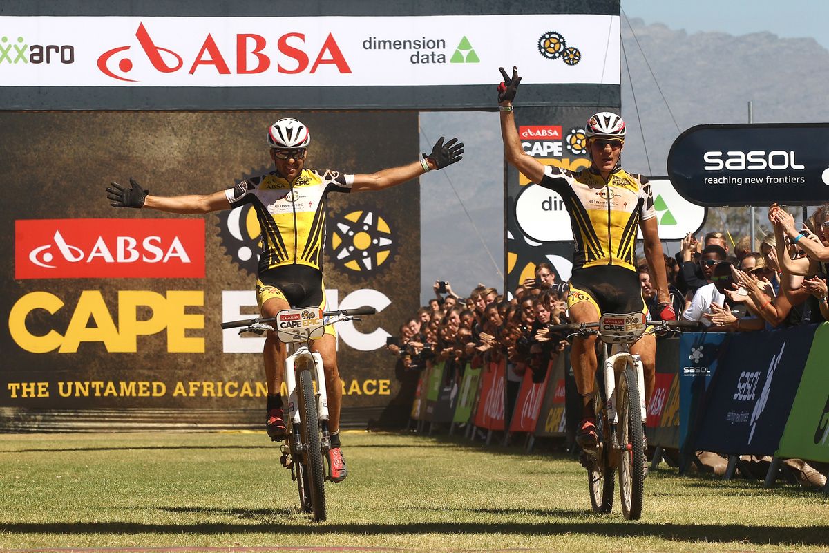 Christophe Sauser and Jaroslav Kulhavy win stage 3