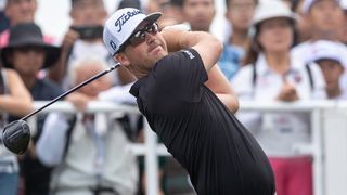 Andy Ogletree during the Hong Kong Open