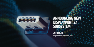 The AMD DisplayPort 2.1 Subsystem to be showcased at ISE 2024.