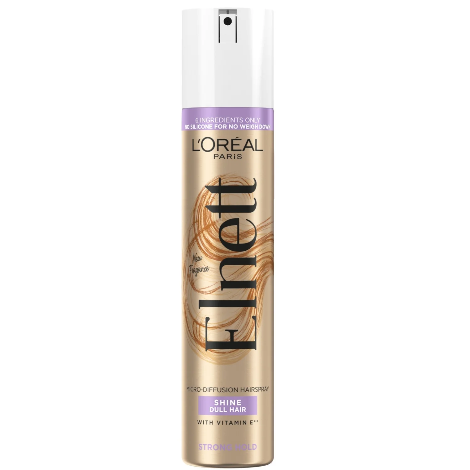 L'or&amp;eacute;al Paris Elnett Hair Spray for Dull Hair With Vitamin E 200ml