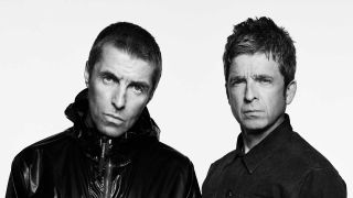 Liam and Noel Gallagher publicity shot