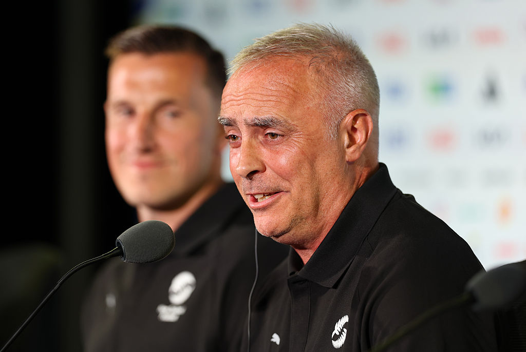 Darren Bazeley will lead Chris Wood and the rest of the New Zealand squad into the World Cup