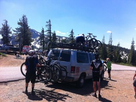 Getting ready for Downieville.