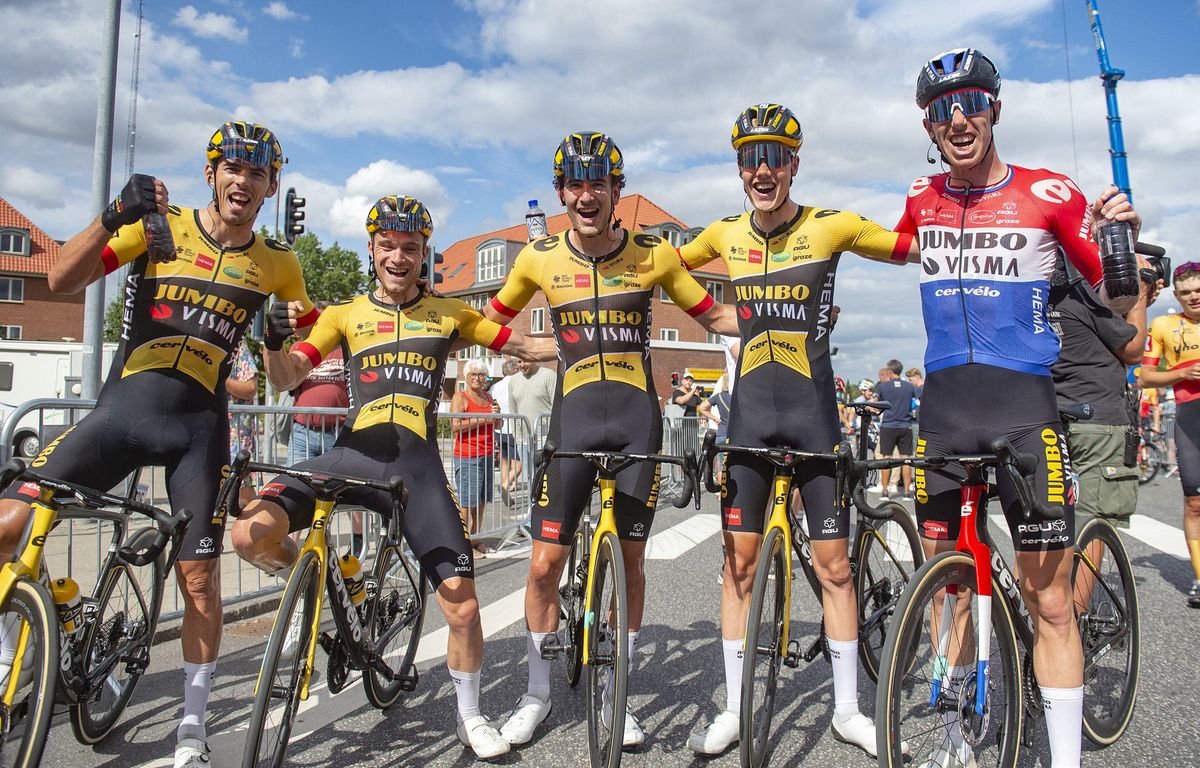 PostNord Danmark Rundt - Tour of Denmark 2022 - 5th stage - Give - Vejle 126,5 km - 19/08/2022 - Team Jumbo - Visma - photo Cor Vos/SprintCyclingAgency&Acirc;&copy;2022