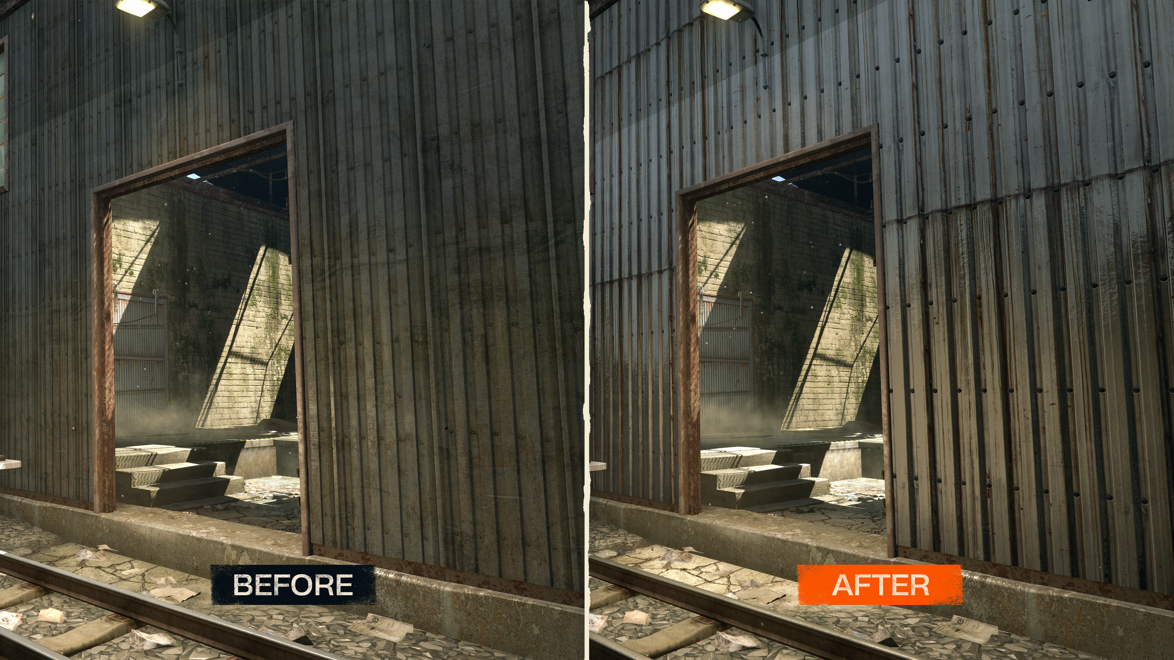 Dying Light Retouched comparison shots