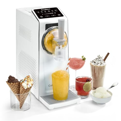 Cuisinart Frost Fusion&amp;reg; - Frozen Drinks and Soft Serve in 1 | 6 Presets |slushie, Frozen Cocktails, Frappe, Frozen Wine, Sorbet, Soft Serve Ice Cream | No Ice Needed | Ready in 30 Mins |self Rinsing