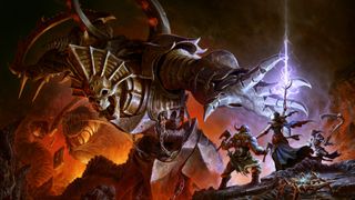 Diablo 4 Resplendent Sparks - Malphus fighting players