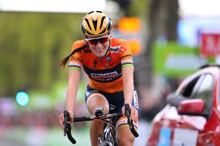 Lizzie Deignan after winning Tour de Yorkshire