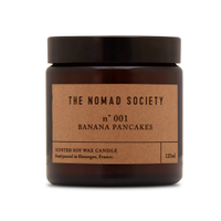 The Nomad Society Banana Pancakes Scented Soy Candle | £15 at Not on the High Street