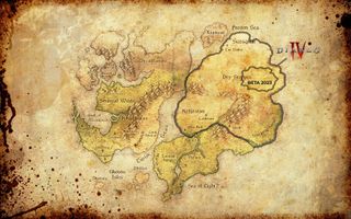 Diablo 4 beta map