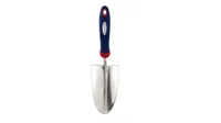 The best garden trowel:  Spear & Jackson Select Trowel, navy and red