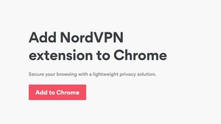 Add NordVPN extension to Chrome
