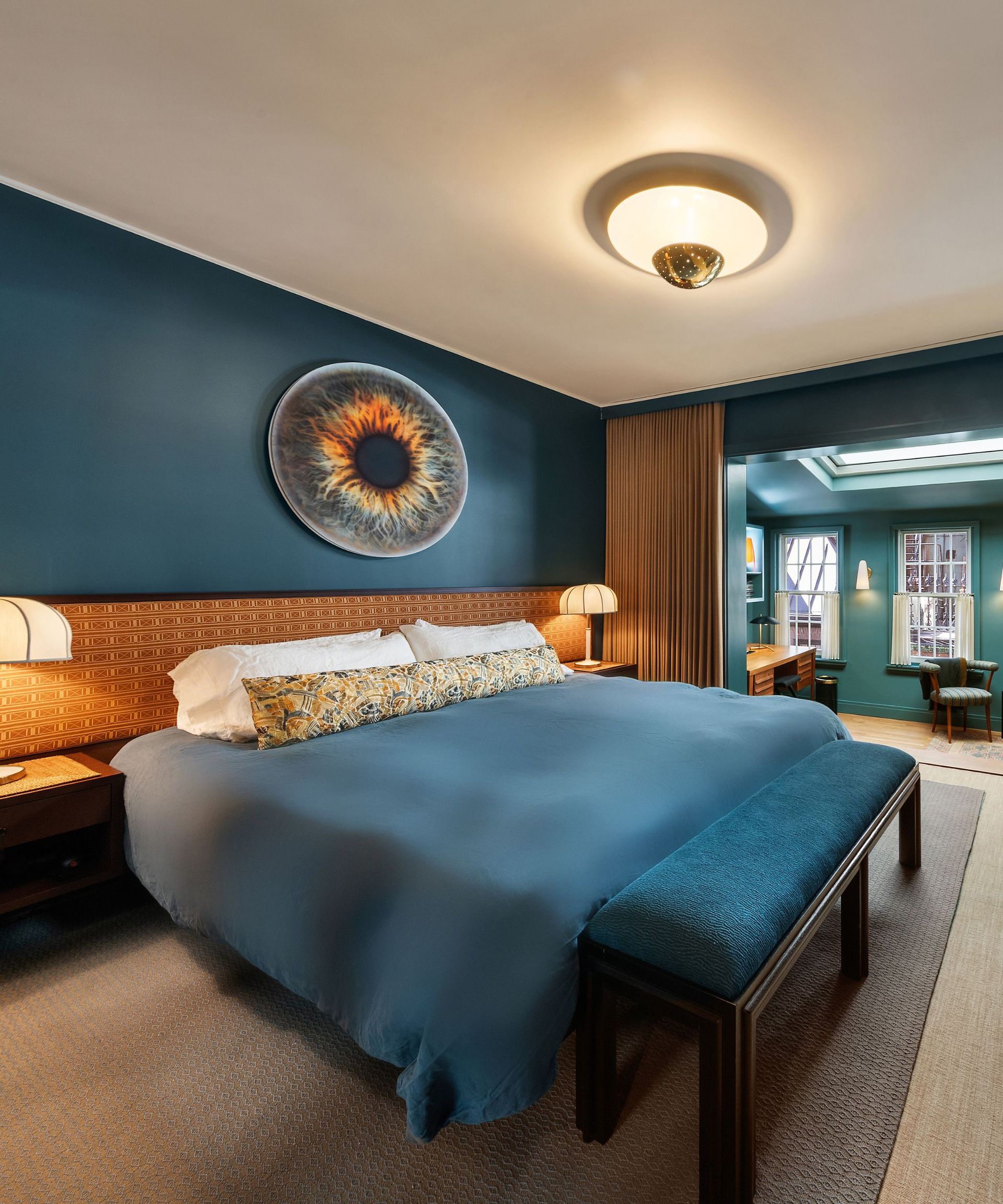 Graham Norton's bedroom