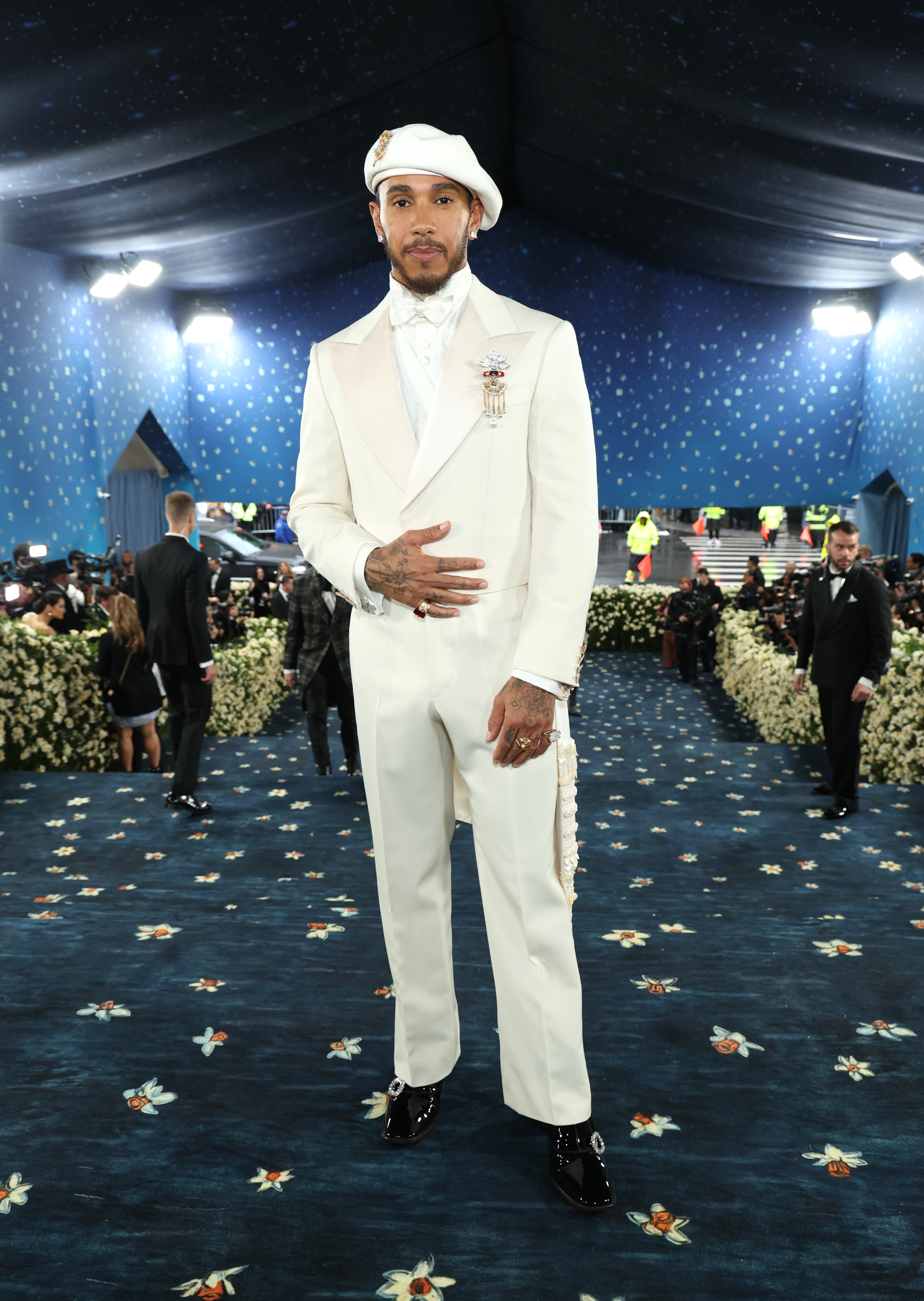 Lewis Hamilton at the 2025 Met Gala
