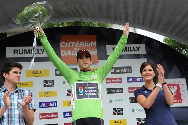 Green jersey holder Tony Gallopin (Europcar)