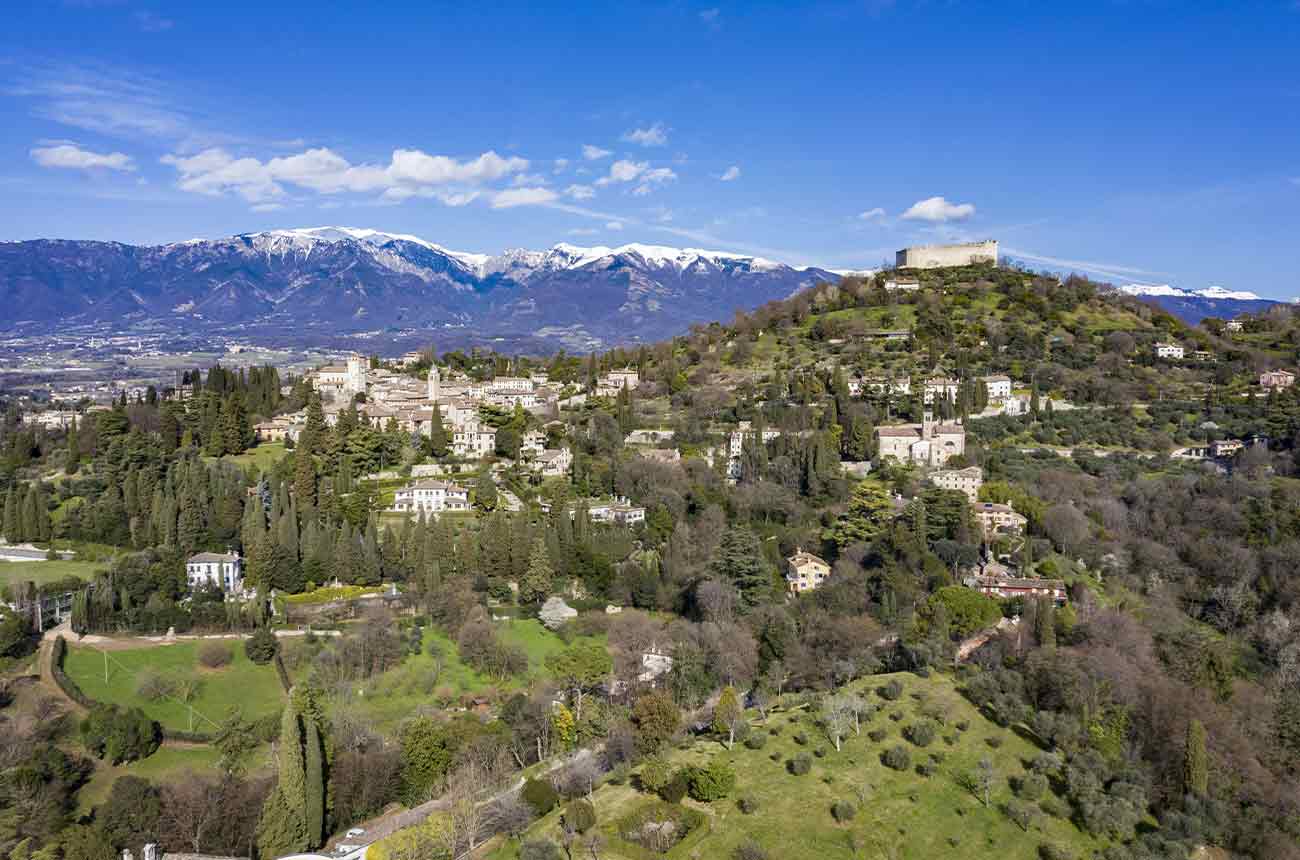 Asolo Prosecco wine region in Italy