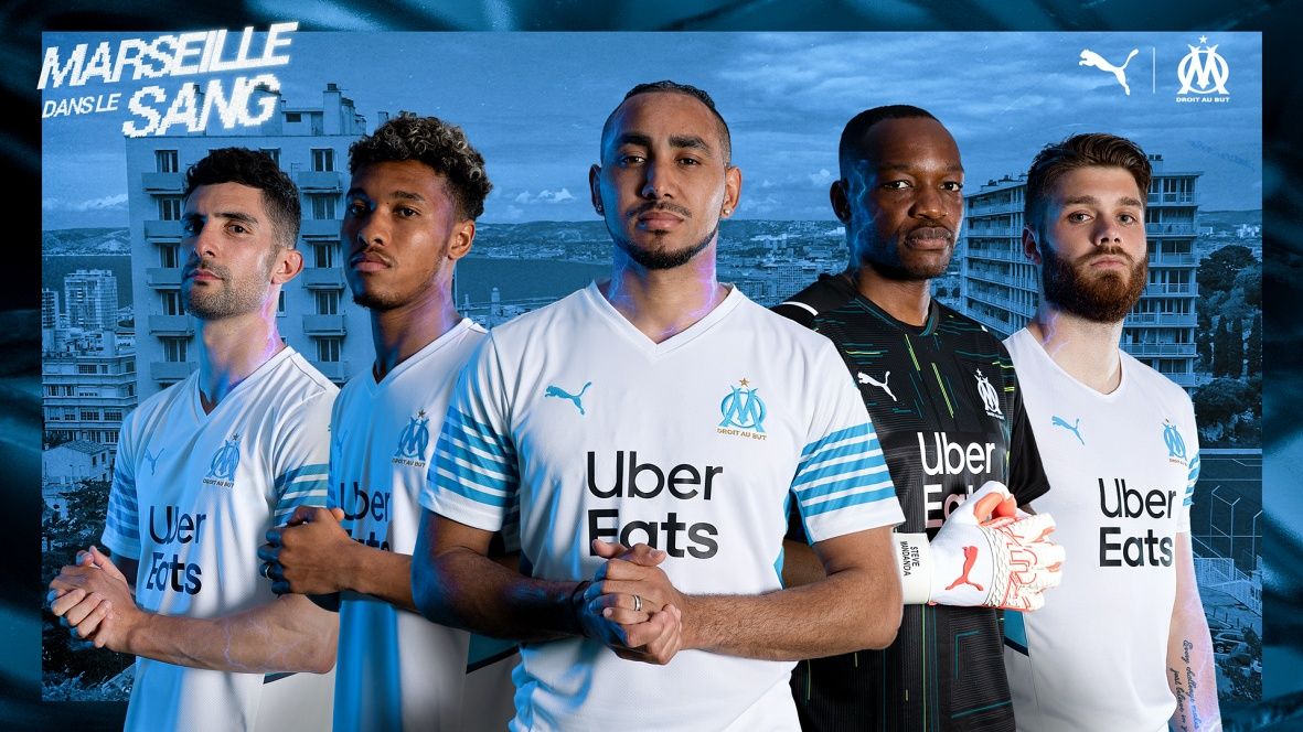 Olympique Marseille new home kit