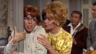 Carol Burnett and Lucille Ball in The Lucy Show