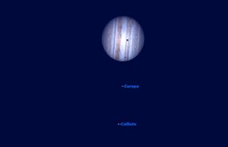 Double Shadow Transit on Jupiter, September 2014