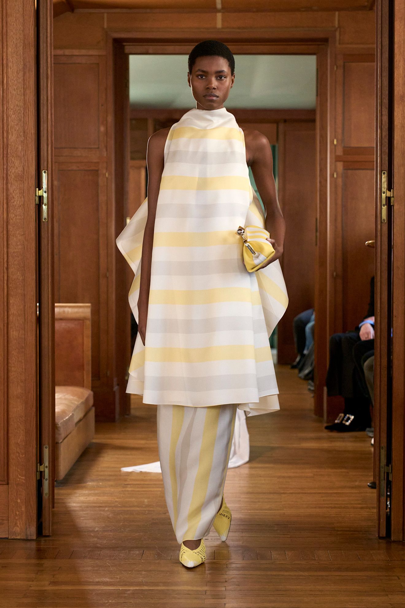 Model on the Jacquemus Spring/Summer 2025 runway.