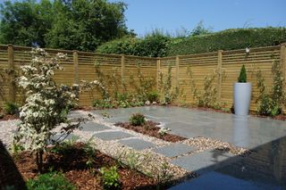 Canterbury Combi Slatted Fence Panels by Jacksons Fencing