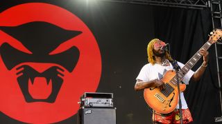 Thundercat performs during Pitchfork Music Festival 2021 at Union Park on September 12, 2021 in Chicago, Illinois
