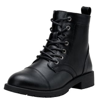 Lace Up Combat Booties