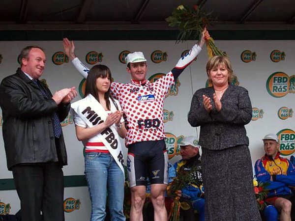 Peter Herzig secures the mountains jersey after stage 1