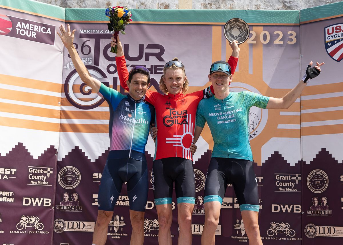 Men's overall GC podium