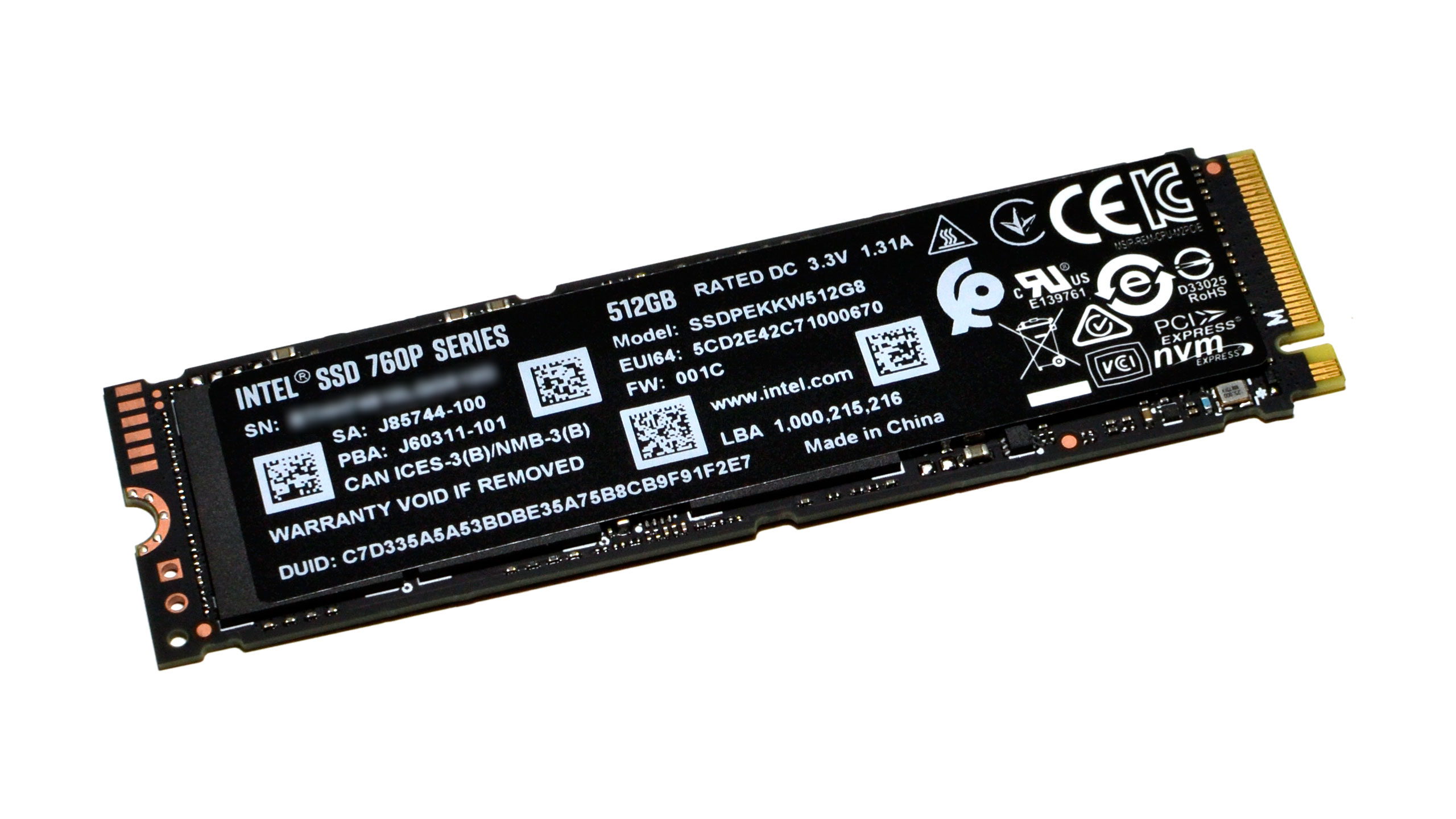Descompostura Cuaderno Sillón Intel's SSD 760p is an excellent budget NVMe drive | PC Gamer