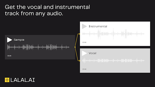 website showing audio download soundwaves