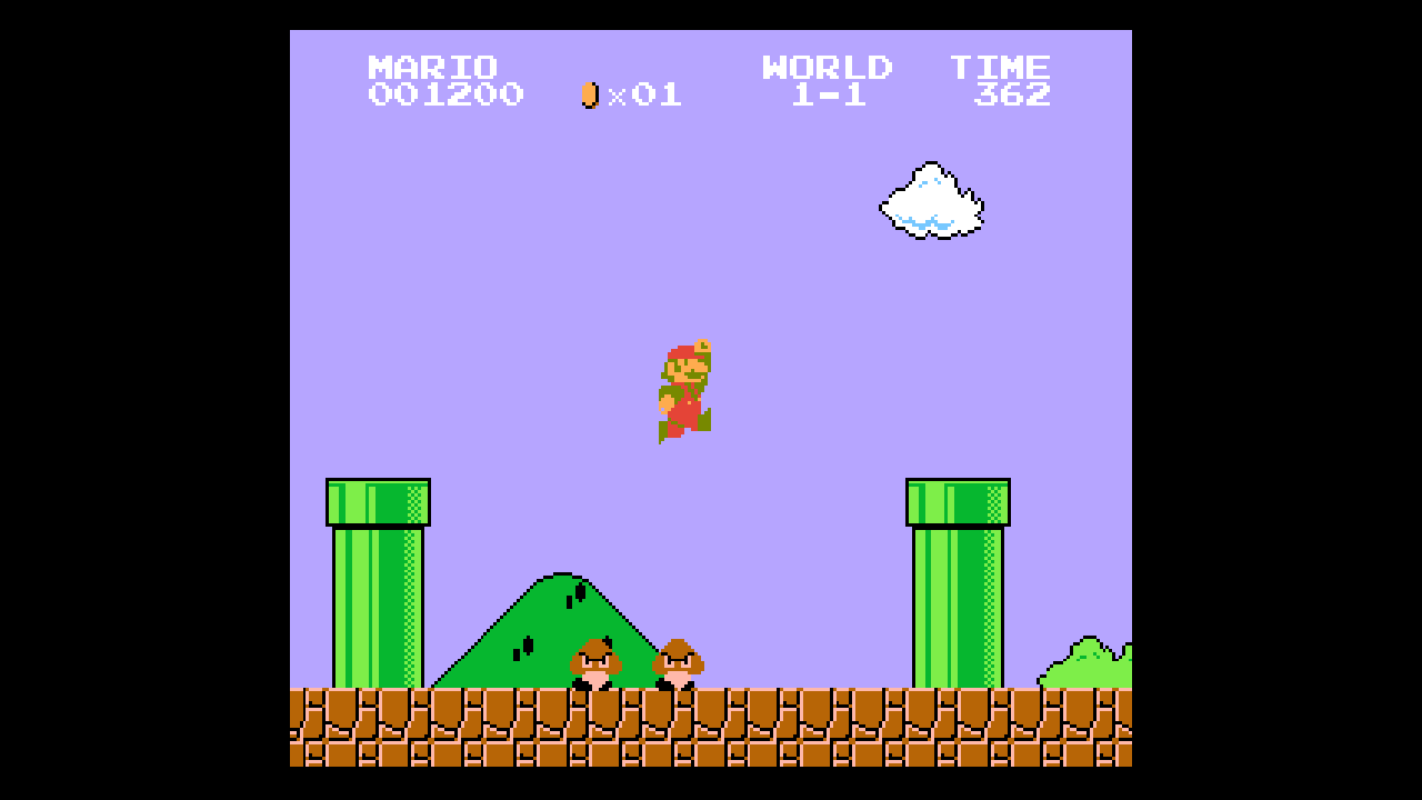 Video games of the 80s; mario bros