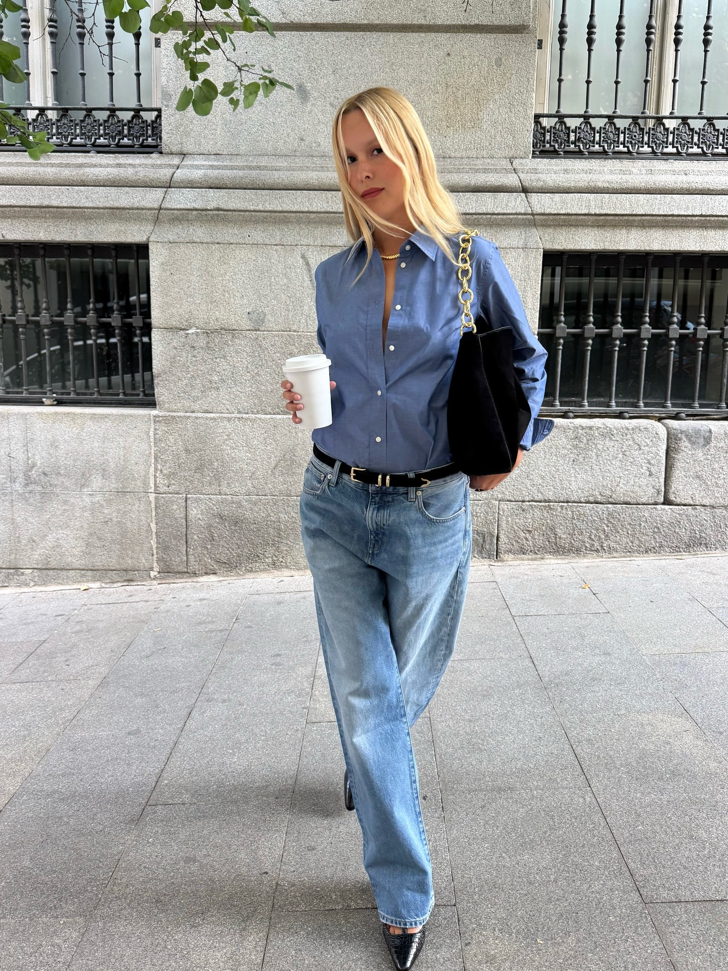 Influencer wearing