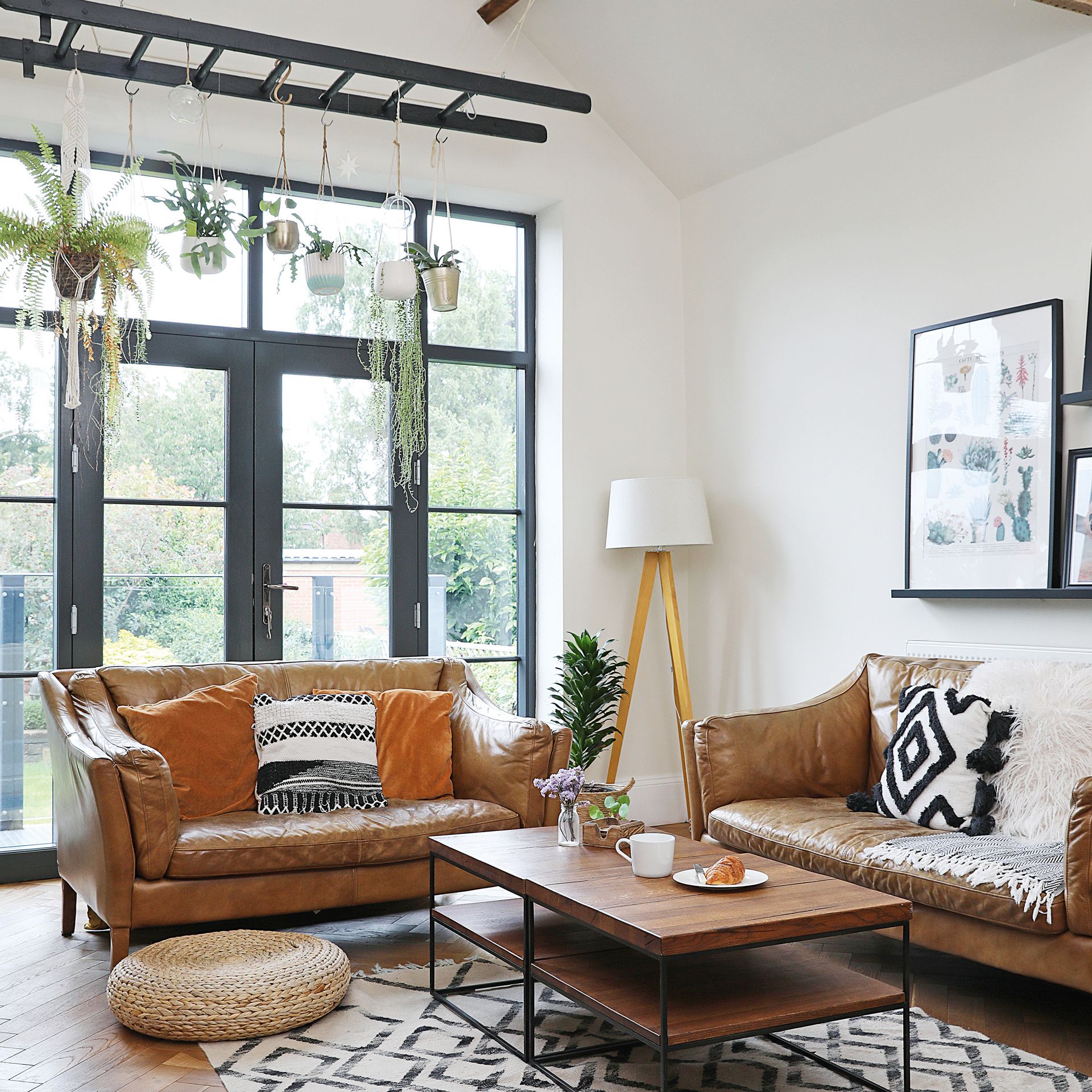 Fresh Look at Industrial Meets Boho In This Stunning Victorian Townhouse