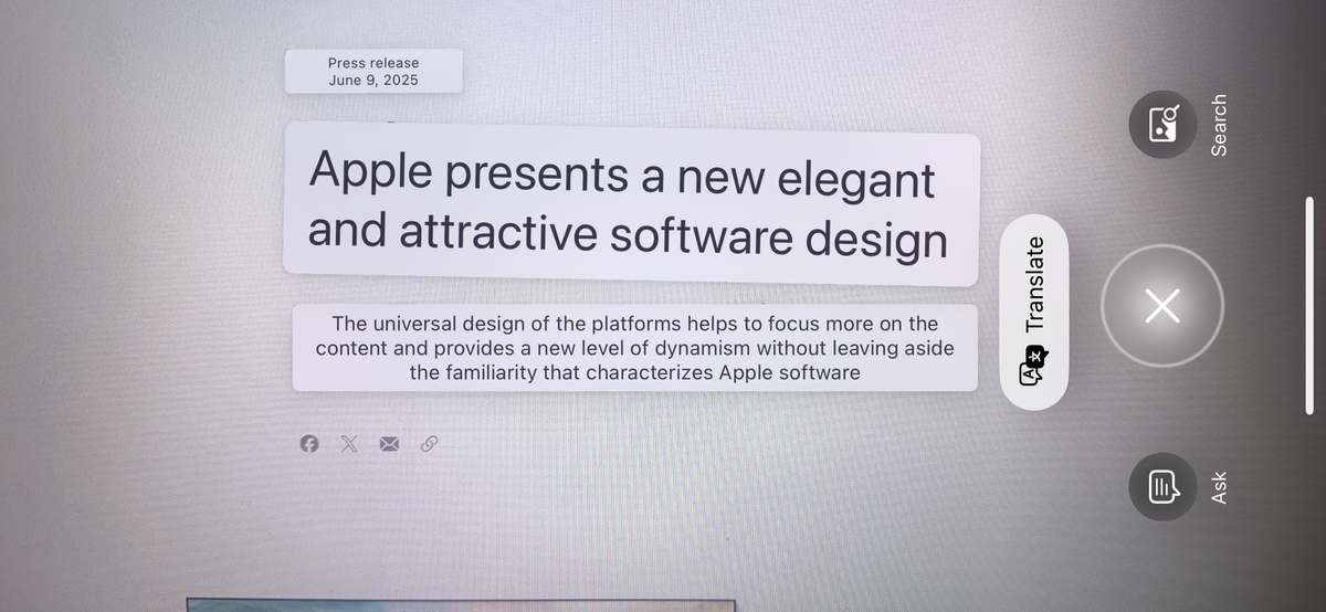 ai translation iphone french