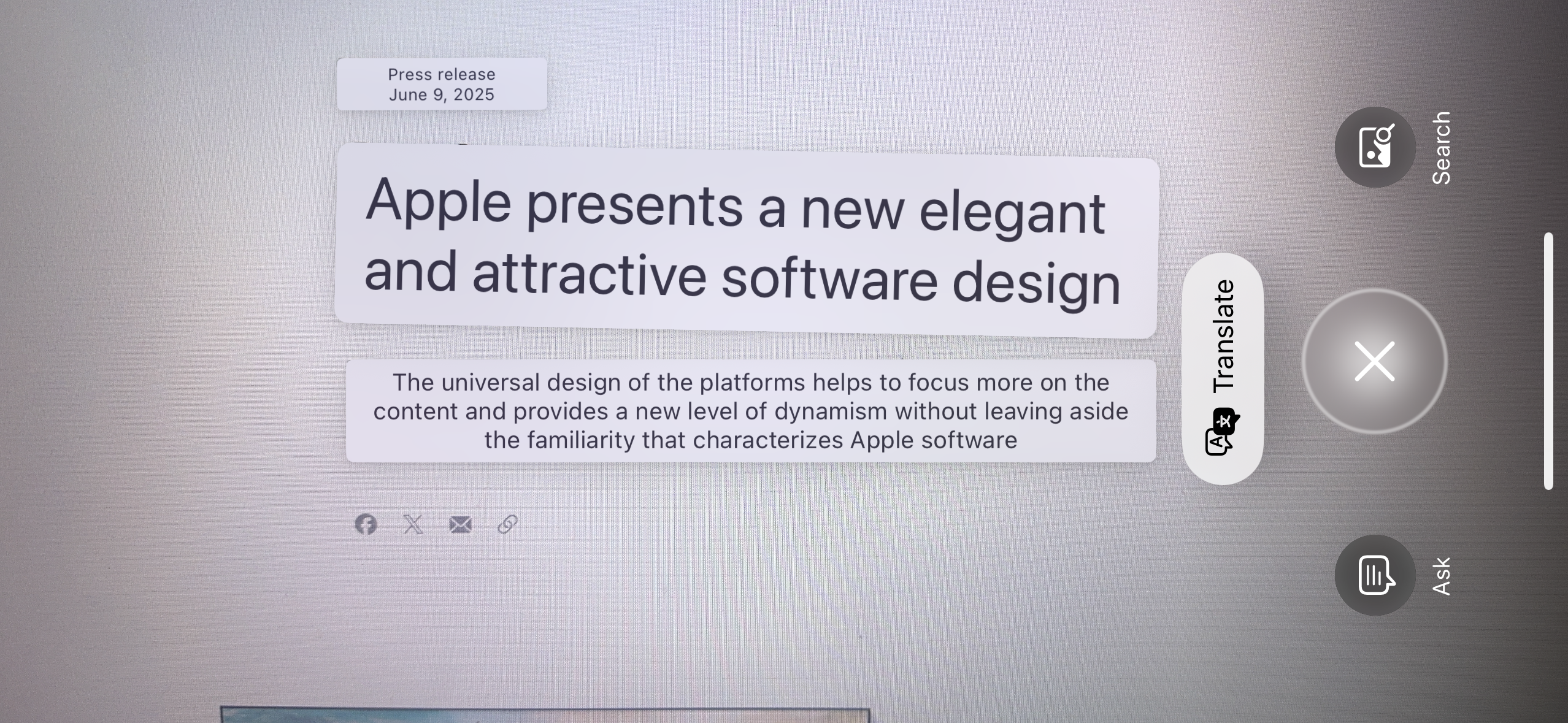 ai translation iphone french