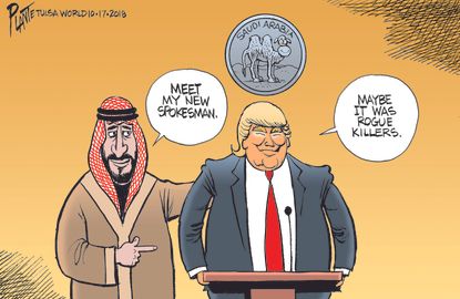 World Trump Saudi Arabia spokesman Jamal Khashoggi