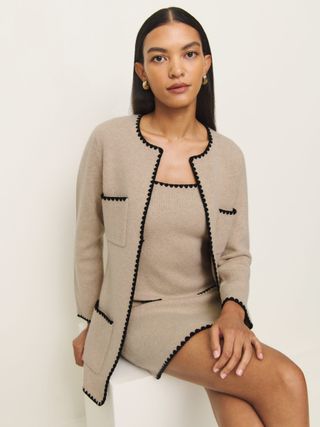 Isabelle Regenerative Wool Sweater Jacket