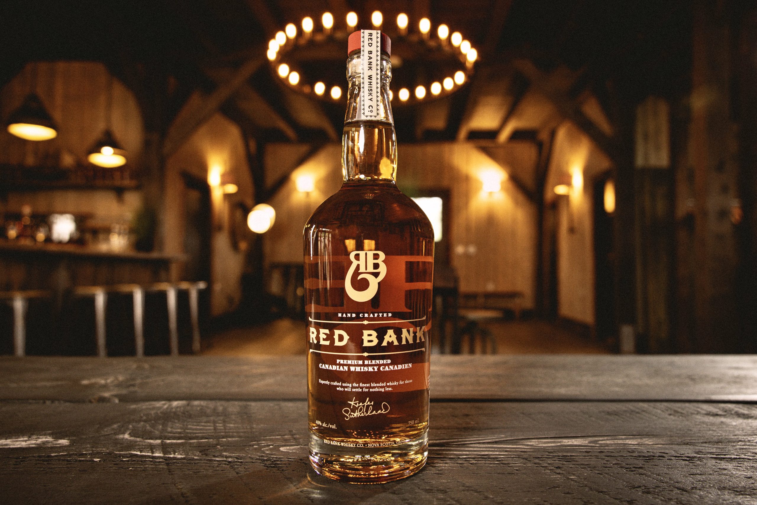 Federal hero Kiefer Sutherland unleashes Red Bank Whisky in the UK