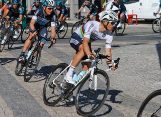 World Champion, Michal Kwiatkowski in action during Stage 2 of the 2015 Volta ao Algarve