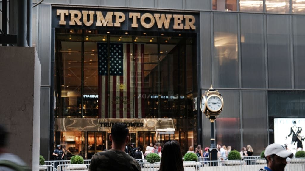 Trump Tower in Manhattan.