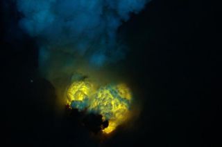 Deep sea volcano eruptions, like this one at Hades Vent at West Mata, have provided new clues about ancient ocean water.